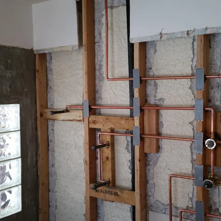 Copper pipe installation for Repiping in Erwin