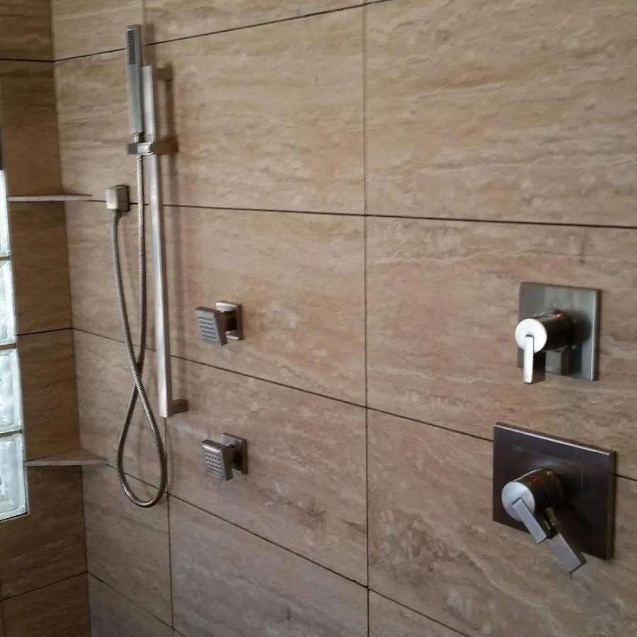 Shower fixture installation for Frozen Pipe Repair in Erwin